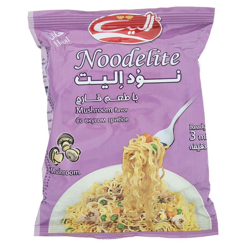 نودل با طعم قارچ الیت