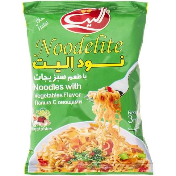 نودل با طعم سبزیجات الیت