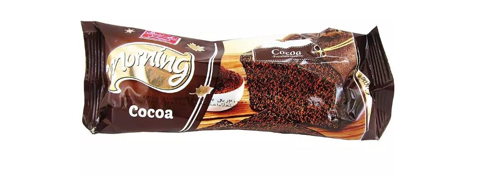 کیک صبحانه کاکائو شیرین عسل وزن ۱۰۰ گرم قیمت مصرف کننده 35.000